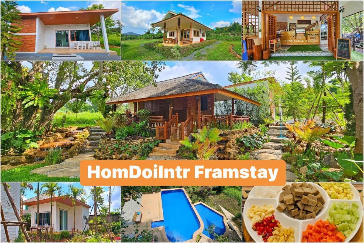 Homdoiintr Farmstay ฮ่อมดอยอินทร์ ฟาร์มสเตย์ Ban Huai Kaeo Exterior foto